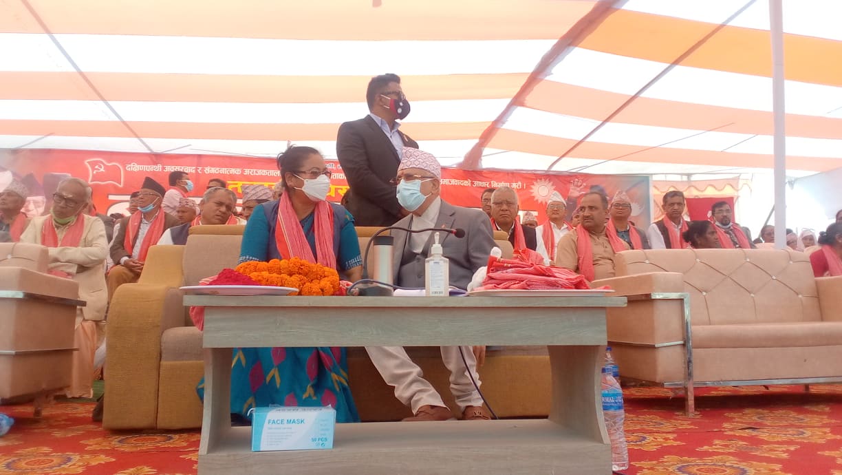रंगेलीका मेयर-उपमेयरसहित ४ हजार ७ सय बढी एमालेमा प्रवेश