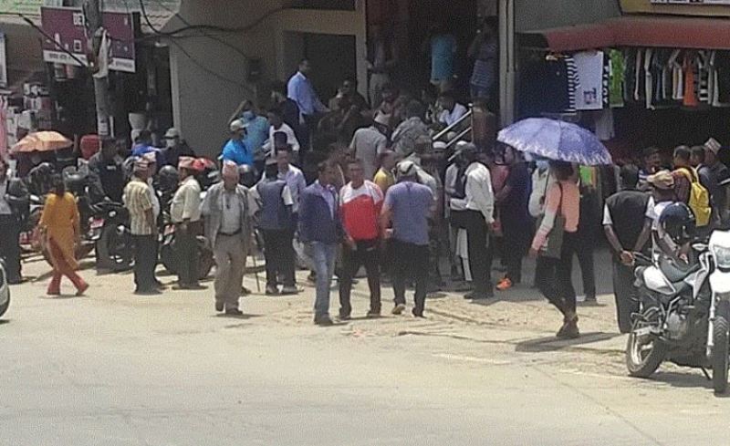 नेपाली कांग्रेस गोरखा नगरपालिकाका मेयरका उम्मेदवारमाथि हातपात