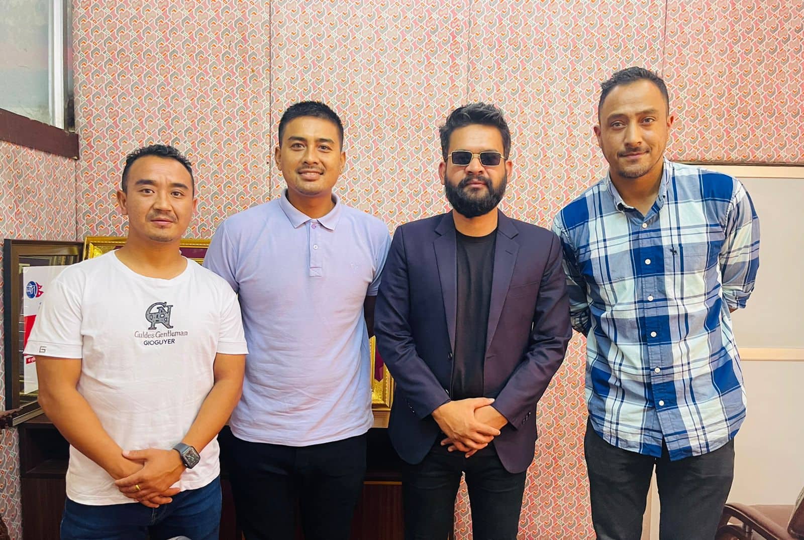 पारस र ज्ञानेन्द्रसँग मेयर बालेन्द्र साहको भेट, क्रिकेटकाे विकासबारे छलफल