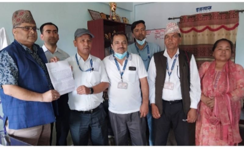 जागीरको ग्यारेन्टी गर्न अस्पतालका कर्मचारीको माग