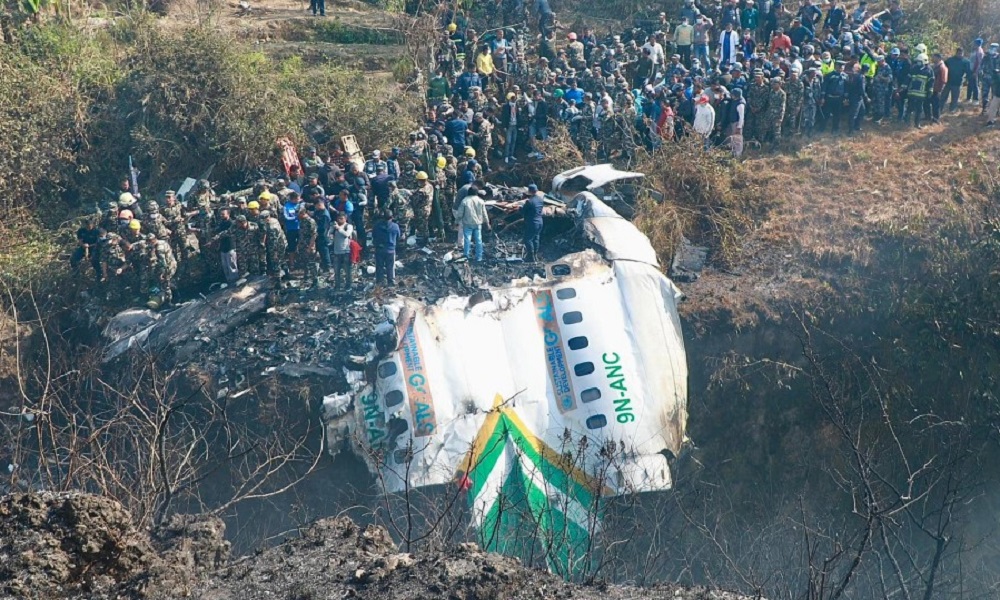 यती एयरलाइन्सको विमान दुर्घटनामा ६८ जनाको मृत्यु भएको पुष्टि