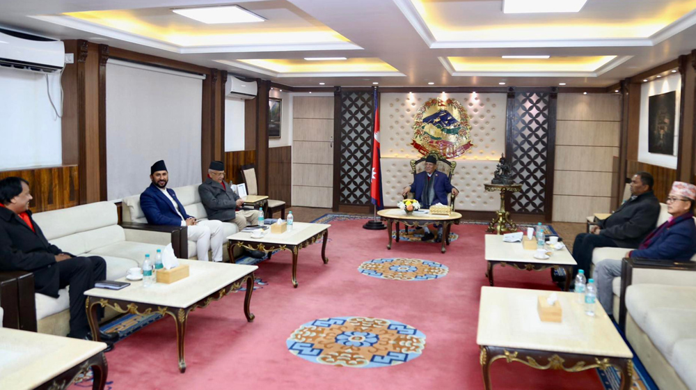 बालुवाटारमा सत्ता साझेदार दलको बैठक सुरु