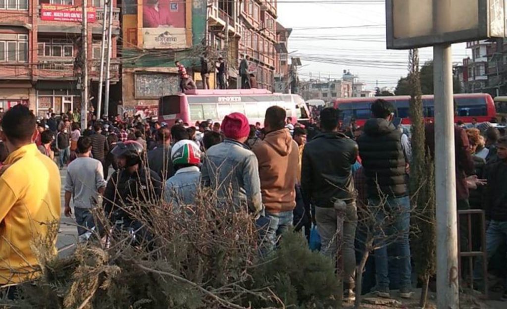 काठमाडौं उपत्यकाको सार्वजनिक सवारी बन्द फिर्ता