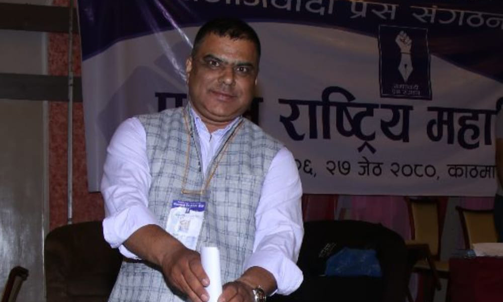 समाजवादी प्रेस संगठनको अध्यक्षमा विश्वमणि सुवेदी, अन्य काे-काे भए विजयी ?