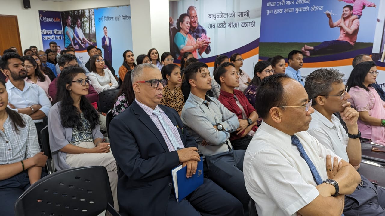 सिटिजन लाइफ इन्स्योरेन्सको टाउन हल सभा सम्पन्न