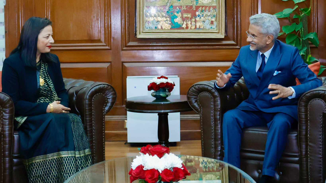 परराष्ट्र सचिव लम्साल र भारतका विदेशमन्त्री जयशंकरबीच भेटवार्ता
