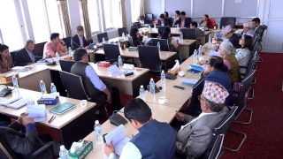 सार्वजनिक नीति तथा प्रत्यायोजित विधायन समितिको बैठक बस्दै
