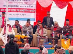 मीनकुमारी राणामार्गको नामाकरणसहितको प्रतिमा अनावरण