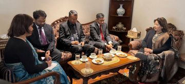 परराष्ट्रमन्त्री राणा र भारतका अतिरिक्त सचिव महावरबीच भेटवार्ता