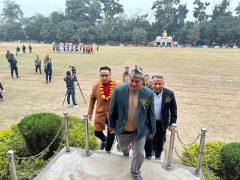 राईजिङ भरतपुर गोल्डकपको उद्घाटन