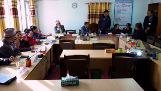 राष्ट्रिय गौरवका आयोजनाहरुको स्थलगत अनुगमनको तयारी