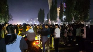 सामाजिक सञ्जाल विधेयक फिर्ताको मागसहित जनकपुरधाममा पर्दशन