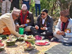 दैलेखको विद्यालय भवन निर्माणका लागि भारत सरकारको सहयोग, शिलान्यास सम्पन्न