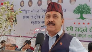 ज्ञानेन्द्र शाहलाई काउन्टर: ८४को चुनावमा ‘श्रीपेच चिह्न’ लिएर दुई तिहाइ ल्याएर व्यवस्था बदल्नुहोस्