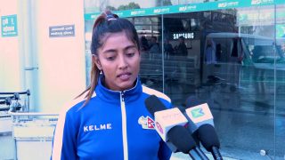 युगान्डबाट नेपाली राष्ट्रिय महिला टोली स्वदेश फिर्ता