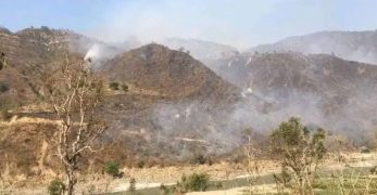 रामपुरमा आगलागी, पाँच घर–गोठ जले
