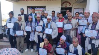गोरु पाल्नेलाई गाउँपालिकाको सम्मान