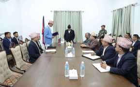 काठमाडौं विश्वविद्यालयका नवनियुक्त उपकुुलपतिको सपथ