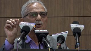 कांग्रेस, एमाले र माओवादीले सत्ताको बाँडफाँड बाहेक जनपक्षीय काम गर्न नसकेको बाबुराम भट्टराईको टिप्पणी