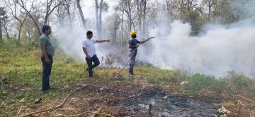 रौतहटका वन जङ्गलमा डढेलोको प्रकोप, मानव बस्ती जोखिममा
