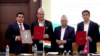 भारतीय दूताबासले १० वटा स्थानीय तहलाई सहयोग गर्ने, त्रिपक्षीय सम्झौता गरियो
