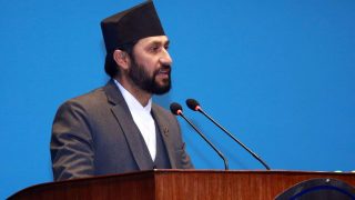 रवि लामिछानेले आज सभामुख देवराज घिमिरेसँग भेट गर्दै