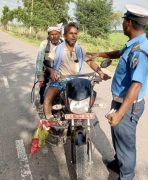 रौतहटका ग्रामीण भेगका सडकमा ट्राफिक नियम उल्लघन