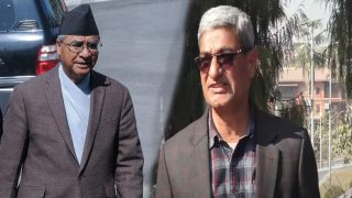 गृहमन्त्री लेखकलाई साथ लिएर प्रधानमन्त्री भेट्न बालुवाटार पुगे सभापति देउवा