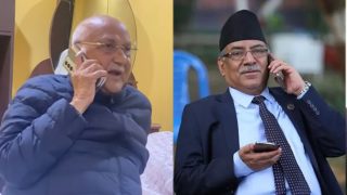 प्रधानमन्त्री ओलीले प्रचण्डलाई फोन घुमाउँदै– गृहमन्त्रीलाई संसद्‌मा बोल्न दिन गरे आग्रह