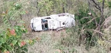 शव लिएर काठमाडौं आउँदै गरेको एम्बुलेन्स दुर्घटना