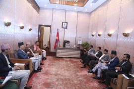 सभामुख घिमिरेद्वारा प्रमुख सचेतकहरूसँग बैठक
