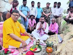 मन्त्री यादव : वीरगञ्जको परवानीपुरदेखि पटेलनगरसम्म जल निकासी प्रणालीमा सुधार हुने