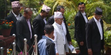 पूर्व प्रधानमन्त्री माधव नेपालको बयान तीन सदस्यीय न्यायाधीशको इजलासमा