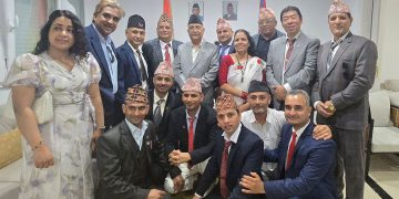 प्रधानमन्त्रीसँग प्रवासी नेपालीको अन्तरक्रिया, स्वदेश फर्कन आग्रह