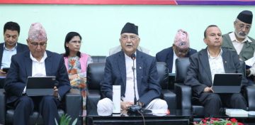 राष्ट्रिय राजनीतिमा धोकाधडीको रुपमा प्रचण्ड हुनुहुन्छ- प्रधानमन्त्री ओली