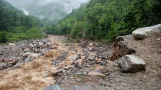 बागलुङमा बाढीले कालुङखोला जलविद्युत आयोजना क्षतिग्रस्त