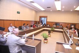 संसदको कार्यसूची निर्धारणका लागि परामर्श समिति बैठक