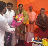 कालीबाबाको महायज्ञका लागि भारतीय मन्त्री सोनोवालको नेपाल भ्रमण