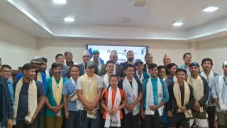 अपी हिमालको पहिलो आरोहण टोलीलाई औपचारिक बिदाइ
