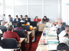 विधायन व्यवस्थापन समितिको बैठक बस्दै