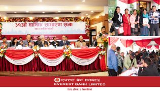 एभरेष्ट बैंकको ३१औँ वार्षिक साधारण सभा सम्पन्न