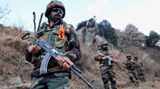 कश्मीरमा भारतीय सेनाको अपरेसन पिम्पल, दुई आतंककारी मारेको दाबी