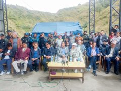 फोहोर संकटबीच मन्त्री घिसिङ पुगे बञ्चरेडाँडा