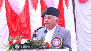 राष्ट्रपति पौडेलको आग्रह: ‘लोकतन्त्रको रक्षा गर्न निर्वाचनमा सहभागी बनौं’
