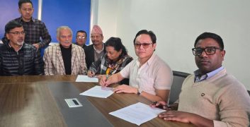 रास्वपा छोडेका सन्तोष परियारले गरे बाबुराम र जनार्दनसँग पाँच बुँदे सहमति
