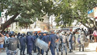 सिमरामा जेनजी प्रदर्शनकारी र प्रहरीबीच झडप, दुवै पक्षका केही घाइते