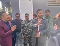 मन्त्री खरेलद्वारा एनसेलको भोल्टे क्षमता अभिवृद्धि परियोजनाको उद्घाटन