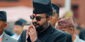 बालेनको घरमा चोरीको आशंका, गेटमा तोडफोड