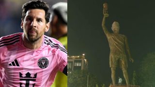 कोलकातामा लियोनल मेस्सीको ७० फिट अग्लो प्रतिमा तयार, डिसेम्बर १३ मा उद्घाटन