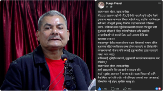 हेटौँडामा २५ मिटर सडक विस्तारबारे दुर्गा प्रसाईंको कडा आपत्ति